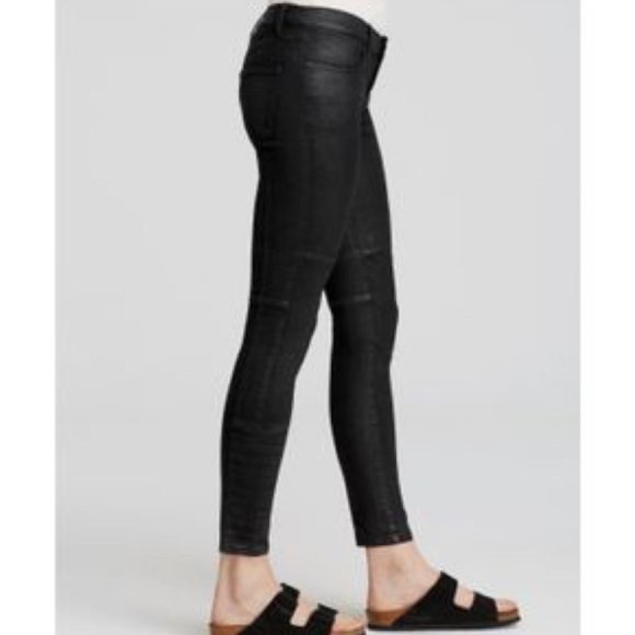 Free People Jillian Coated Low Rise Jeans - Picture 3 of 7